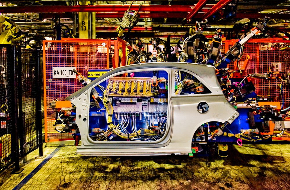 Opel Adam — Produktion, Montage, Foto